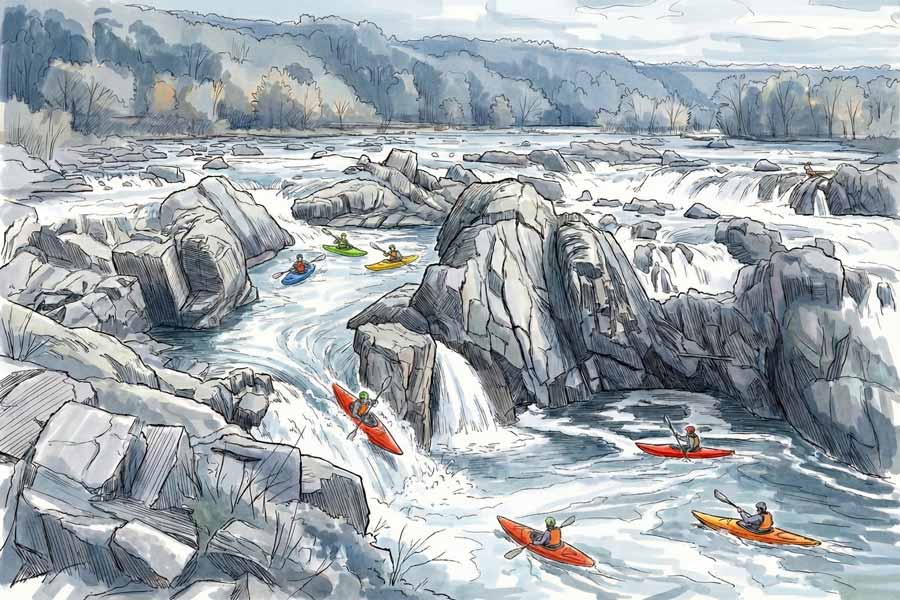 great falls kayakers